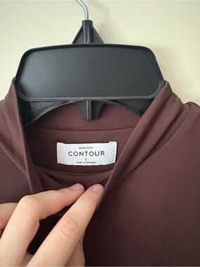 Babaton Contour Rich Chocolate Dress
